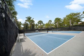 Pickleball courts